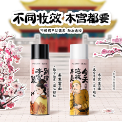 赠洗脸巾！柏瑞美定妆喷雾loopy联名款