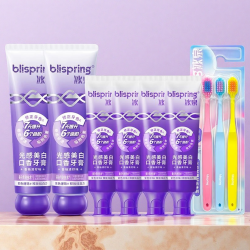 拍一发九【冰泉】色修美白光感牙膏