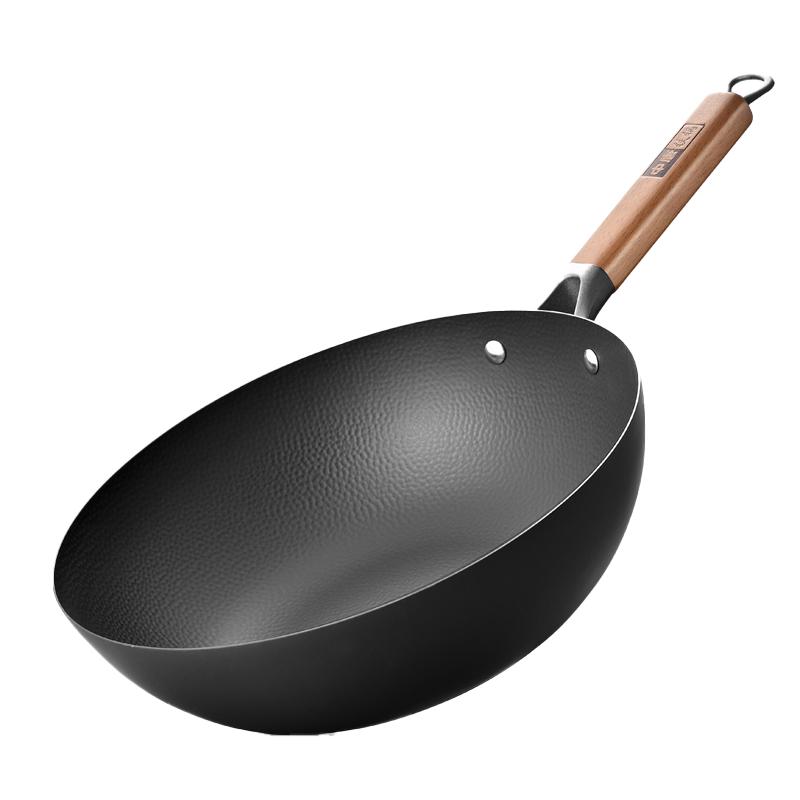 【康巴赫同厂】中康 无涂层不粘铁锅