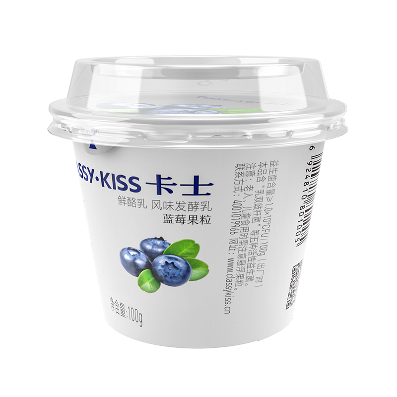 卡士 酸奶100gx18杯