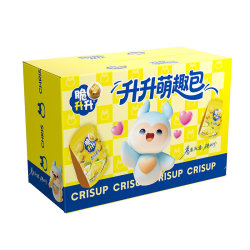 脆升升零食礼盒升升萌趣包薯条薯片